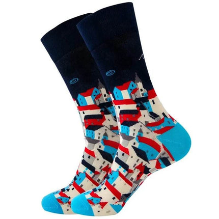 Men Combed 3D Funny Money Socks - Socks - Vogul - Mad Fly Essentials
