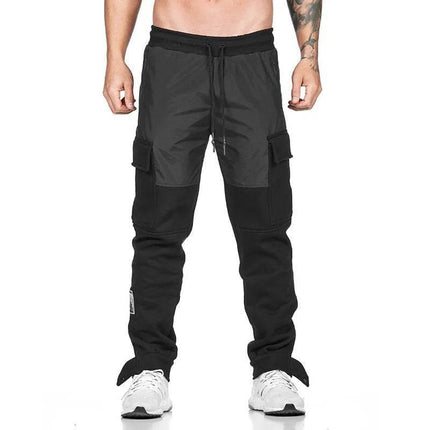 Men Cotton Casual Pocket Fitness Pants - Pants - SPQ - Mad Fly Essentials