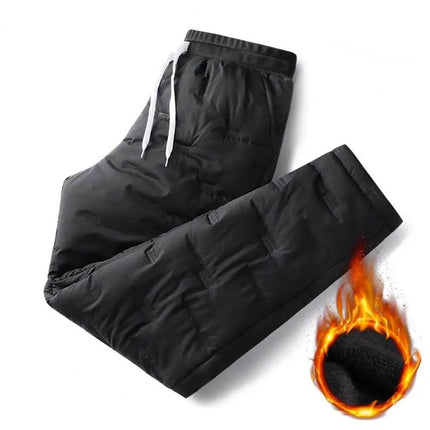 Men Cotton Down Casual Snow Pants - Pants - SANWOOD - Mad Fly Essentials