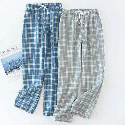 Men Cotton Sleepwear Plaid Pajama Pants Shorts - Shorts - Beach Fellow - Mad Fly Essentials