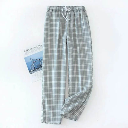 Men Cotton Sleepwear Plaid Pajama Pants Shorts - Shorts - Beach Fellow - Mad Fly Essentials