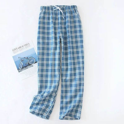 Men Cotton Sleepwear Plaid Pajama Pants Shorts - Shorts - Beach Fellow - Mad Fly Essentials