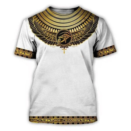Men Egyptian Horus 3D Pharaoh Top Costume - Costume - oufisun - Mad Fly Essentials
