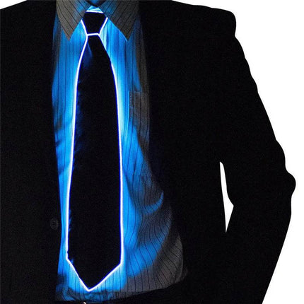 Men Necktie Neon LED Party Essentials – Mad Fly Essentials