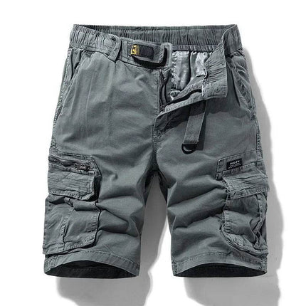 Men Elastic Summer Bermuda Camo Cargo Shorts - Cargo Shorts - Lzlltt - Mad Fly Essentials