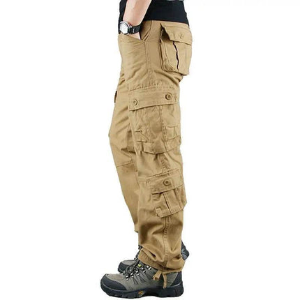 Men Elastic Tactical Camouflage Cargo Pants - Cargo Pants - ICPANS - Mad Fly Essentials