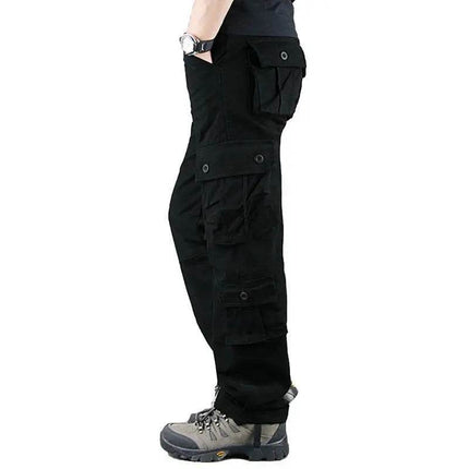 Men Elastic Tactical Camouflage Cargo Pants - Cargo Pants - ICPANS - Mad Fly Essentials