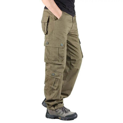 Men Elastic Tactical Camouflage Cargo Pants - Cargo Pants - ICPANS - Mad Fly Essentials