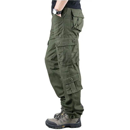 Men Elastic Tactical Camouflage Cargo Pants - Cargo Pants - ICPANS - Mad Fly Essentials