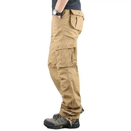 Men Elastic Tactical Camouflage Cargo Pants - Cargo Pants - ICPANS - Mad Fly Essentials