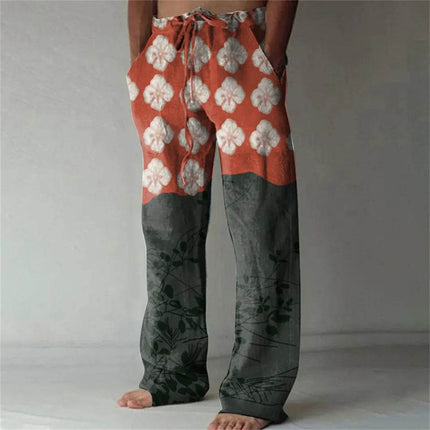 Men European 3D Animal Straight Pants - Pants - Sam Charleston - Mad Fly Essentials