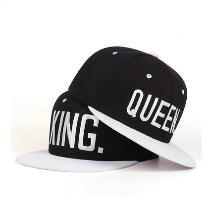 Men Fashion King Queen Baseball Hat - Hat - DEEPSENCE - Mad Fly Essentials