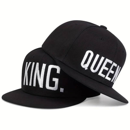 Men Fashion King Queen Baseball Hat - Hat - DEEPSENCE - Mad Fly Essentials