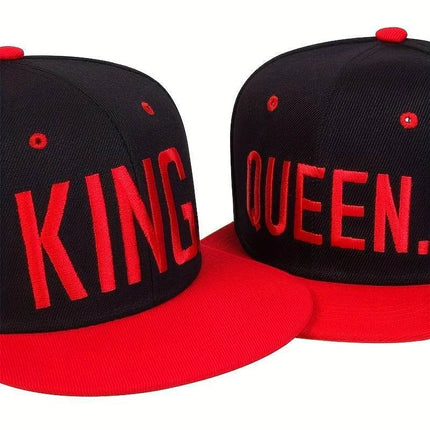 Men Fashion King Queen Baseball Hat - Hat - DEEPSENCE - Mad Fly Essentials