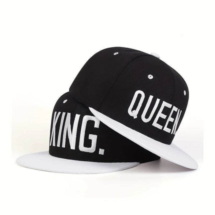 Men Fashion King Queen Baseball Hat - Hat - DEEPSENCE - Mad Fly Essentials