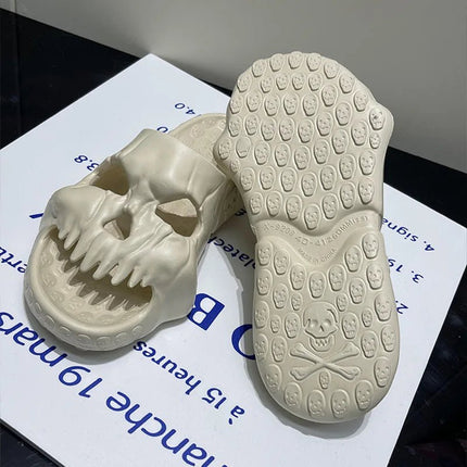 Men Footwear Summer Retro 3D Skull Sandals - Men Footwear - Comwarm - Mad Fly Essentials
