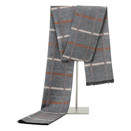 Men Foulard Business Casual Cashmere Scarf - Scarf - Leo anvi - Mad Fly Essentials