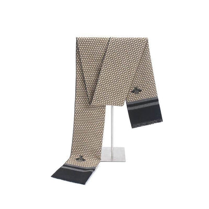 Men Foulard Business Casual Cashmere Scarf - Scarf - Leo anvi - Mad Fly Essentials