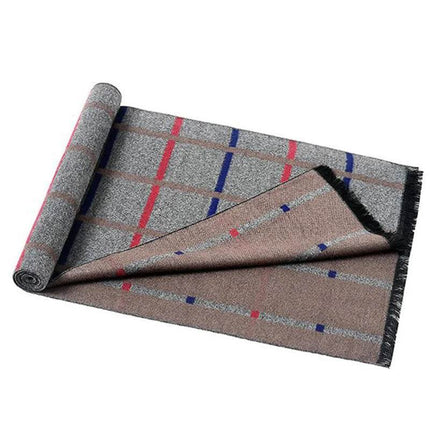 Men Foulard Business Casual Cashmere Scarf - Scarf - Leo anvi - Mad Fly Essentials
