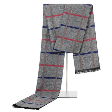 Men Foulard Business Casual Cashmere Scarf - Scarf - Leo anvi - Mad Fly Essentials