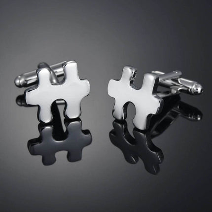 French Shirt Sleeve Aircraft Cufflinks Men Accessories - Men Accessories - MeMolissa - Mad Fly Essentials