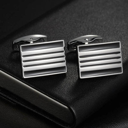 French Shirt Sleeve Aircraft Cufflinks Men Accessories - Men Accessories - MeMolissa - Mad Fly Essentials