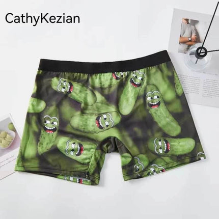 Men Funny 3D Fruity Fitness Boxer Shorts - Shorts - Beach Fellow - Mad Fly Essentials
