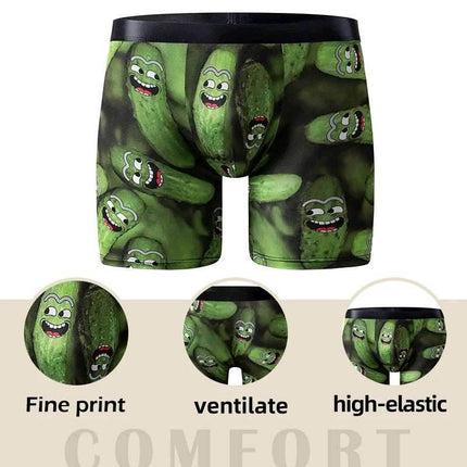 Men Funny 3D Fruity Fitness Boxer Shorts - Shorts - Beach Fellow - Mad Fly Essentials
