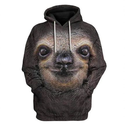 Men Funny Animals 3D Cat Long Hoodies - Hoodies - heatboywade - Mad Fly Essentials
