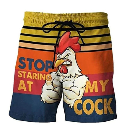 Men Funny Banana Crab Animal 3D Boardshorts - Boardshorts - Beach Fellow - Mad Fly Essentials