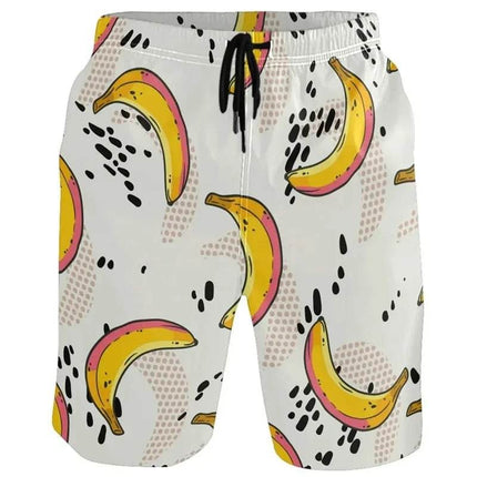 Men Funny Banana Crab Animal 3D Boardshorts - Mad Fly Essentials