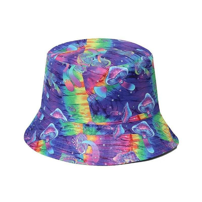 Men Psychedelic Mushroom Bucket Hat – Mad Fly Essentials