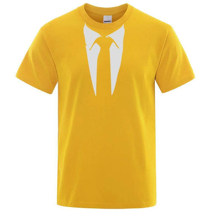 Men Funny Retro Fashion 3D Tie Shirt - Shirt - oufisun - Mad Fly Essentials