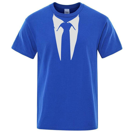 Men Funny Retro Fashion 3D Tie Shirt - Shirt - oufisun - Mad Fly Essentials
