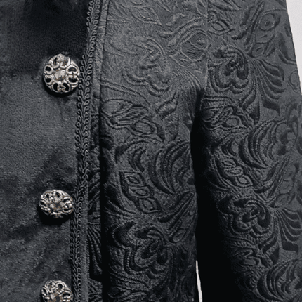 Men Gothic Steampunk Medieval Victorian Jacket Costume - Costume - Boussac - Mad Fly Essentials