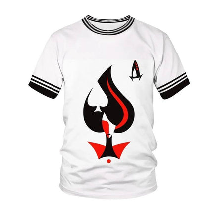 Men Graphic Poker 3D Casual Shirt - Shirt - TrendSetter - Mad Fly Essentials