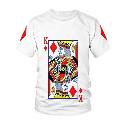Men Graphic Poker 3D Casual Shirt - Shirt - TrendSetter - Mad Fly Essentials