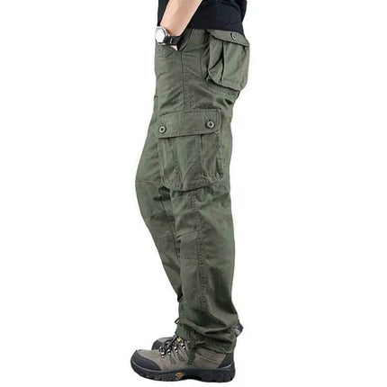 Men Green Camo Tactical Cargo Pants - Cargo Pants - Beach Fellow - Mad Fly Essentials