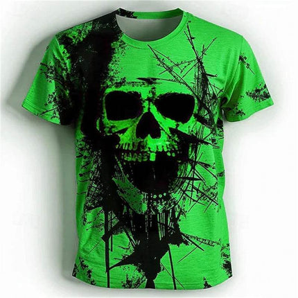 Men Halloween Fashion 3D Skull Shirt - Shirt - oufisun - Mad Fly Essentials