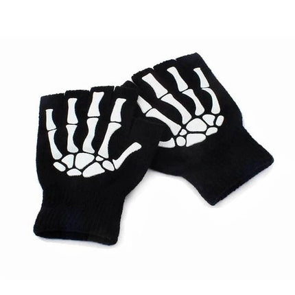 Men Halloween Luminous Skeleton Gloves Outerwear - Outerwear - Top Party - Mad Fly Essentials
