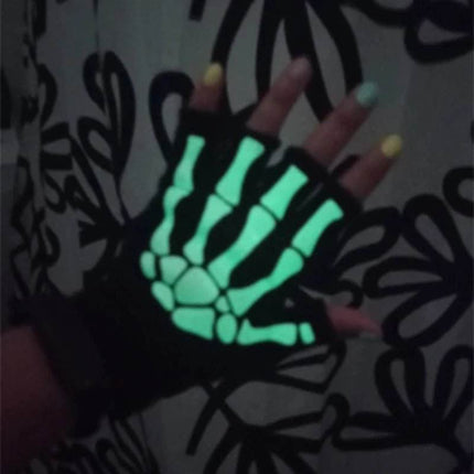 Men Halloween Luminous Skeleton Gloves Outerwear - Outerwear - Top Party - Mad Fly Essentials