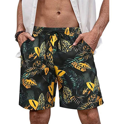Men Hawaiian Style 3D Casual Floral Boardshorts - Boardshorts - Champrint - Mad Fly Essentials