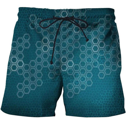 Men Hawaiian Style Psychedelic 3D Boardshorts - Boardshorts - TrendSetter - Mad Fly Essentials