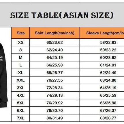 Men Heart Skull 3D Medieval Viking Casual Hoodies - Hoodies - PLstar Cosmos - Mad Fly Essentials