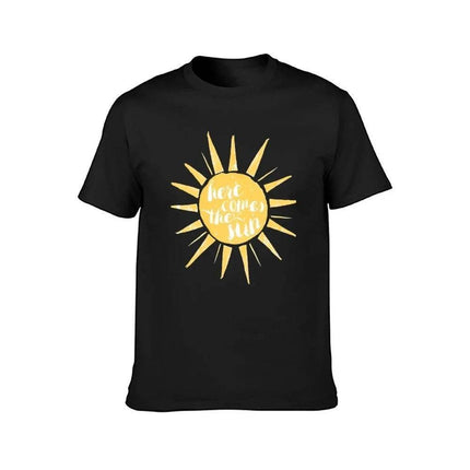 Men Here Comes the Sun Vintage T-Shirt - Shirt - Fanweilin - Mad Fly Essentials
