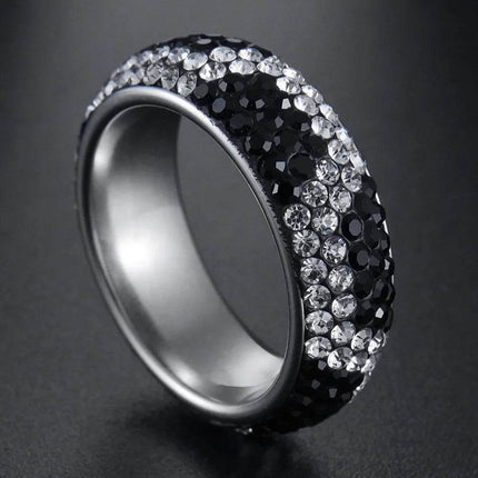 Men Irregular Purple Stainless Wedding Band Ring - Ring - MeMolissa - Mad Fly Essentials