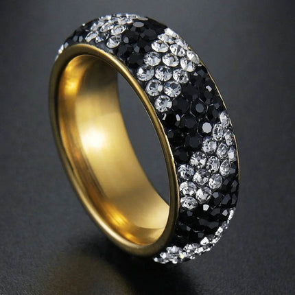 Men Irregular Purple Stainless Wedding Band Ring - Ring - MeMolissa - Mad Fly Essentials