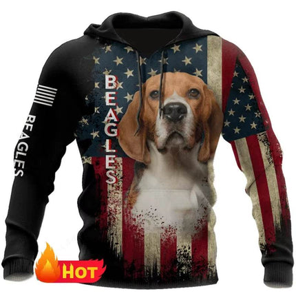 Men Koala Animal Dog 3D Hoodies - Hoodies - ANIMAL GAME - Mad Fly Essentials