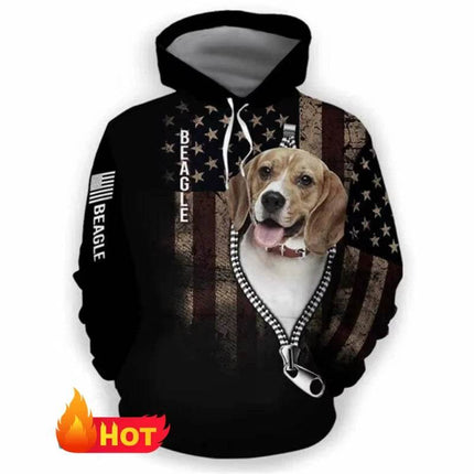 Men Koala Animal Dog 3D Hoodies - Hoodies - ANIMAL GAME - Mad Fly Essentials