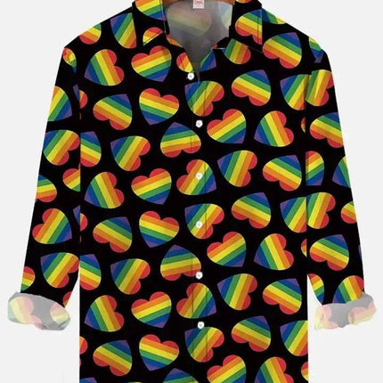 Men Long Sleeve Alien Fashion Party Apparel 3D Shirt - Shirt - Owlstream - Mad Fly Essentials